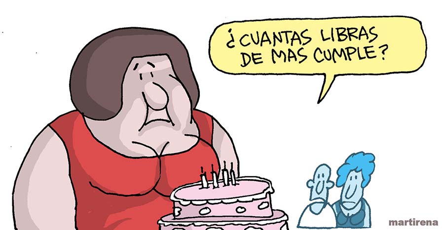 Cumpleaños de peso por Martirena www.martirena.com