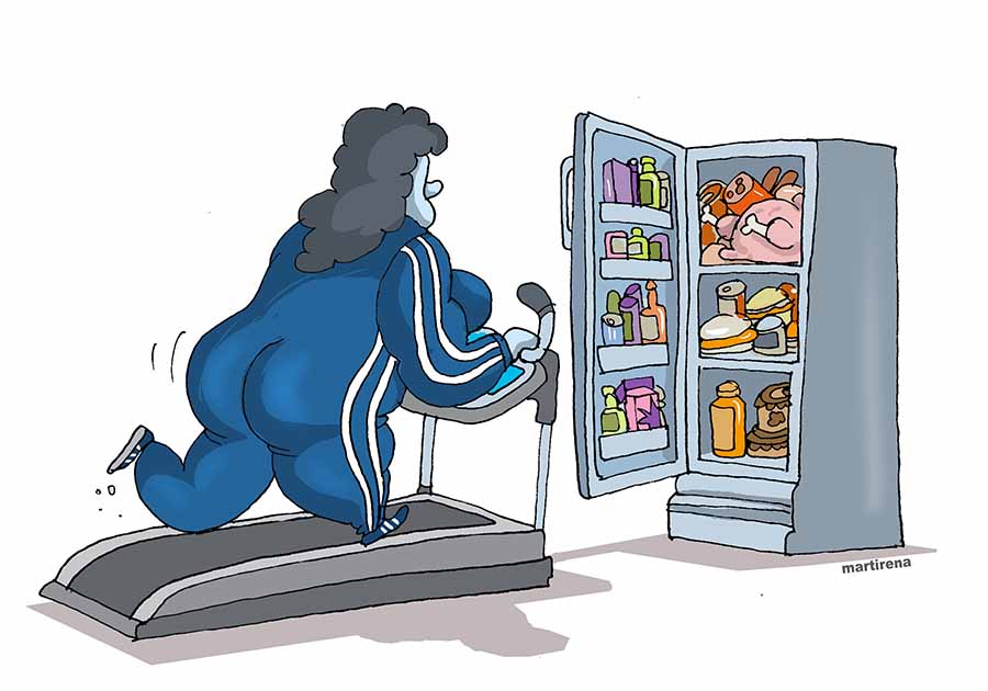 Obesity food physical exercises